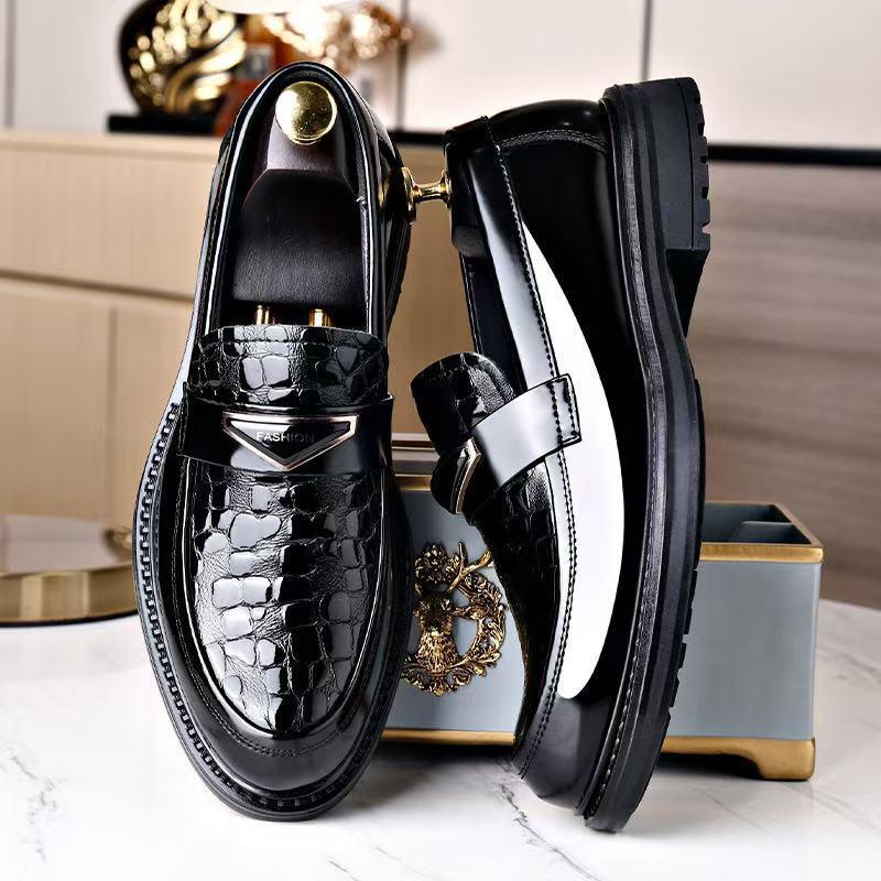 Men's Formal British Style Business Leather Shoes