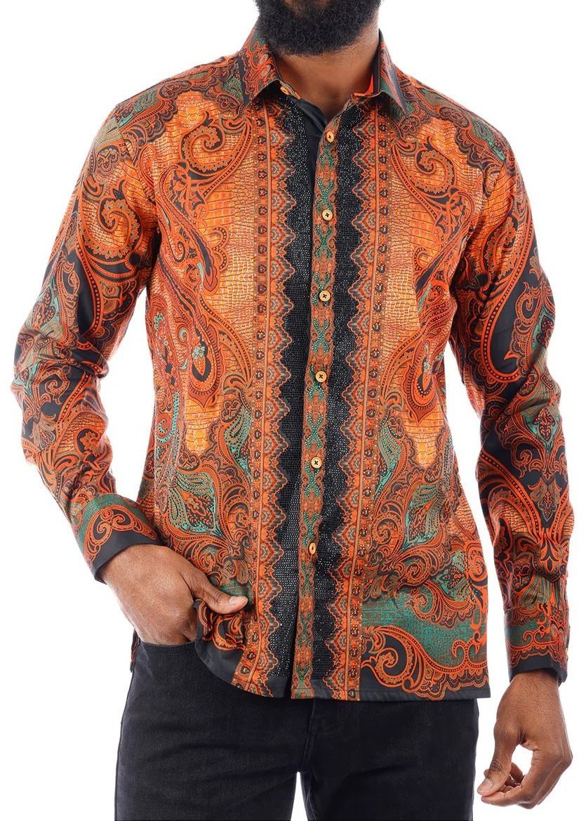 Trig Trend Printed Long Sleeve Shirt