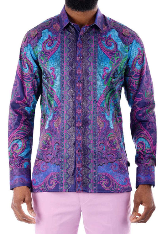 Trig Trend Printed Long Sleeve Shirt