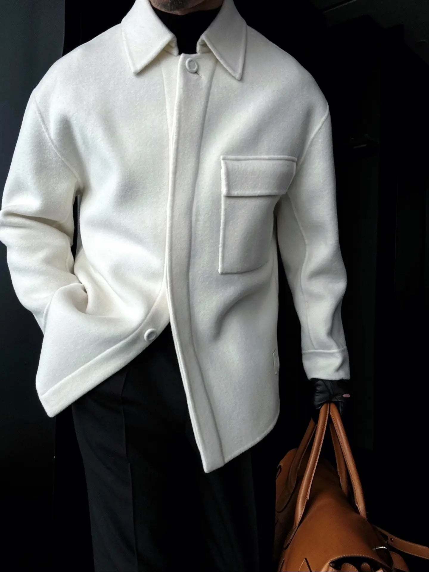 Men's Shirt Style Coat