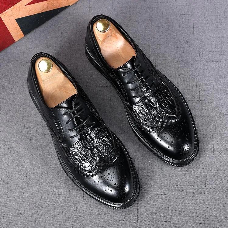 Men's Pointed Toe Flat Loafers